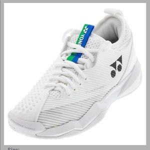 Yonex Women's Power Cushion Fusionrev 4 Tennis Shoes White